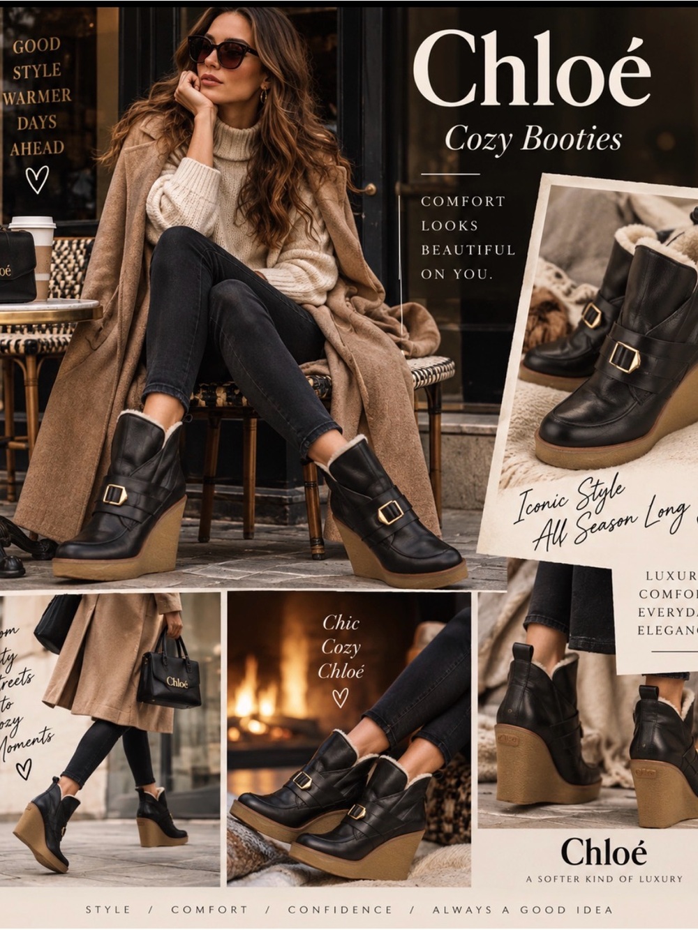Chloe Cozy Booties